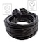 Ac Works STW; Cold Weather Extension Cord, 10 AWG, Indoor/Outdoor, 10/3, 1 Outlets, 10-30R, Black, PVC 1030PR-050 - alternate 3